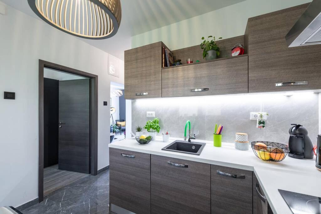 Apartman Leda Dubrovnik Bagian luar foto